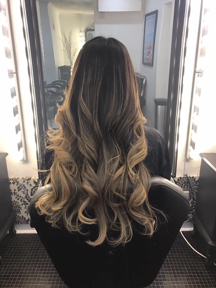 Ombre highlights
